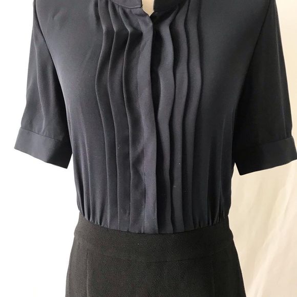 Navy blue/black mix dress size S - Picture 2 of 10